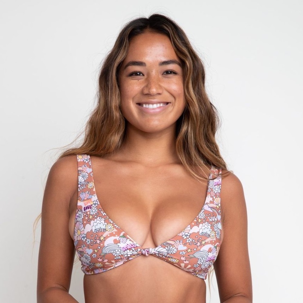 Skatie Penny Top in Ashbury print